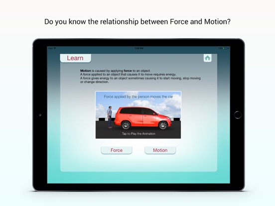 Screenshot #5 pour Forces and Motion
