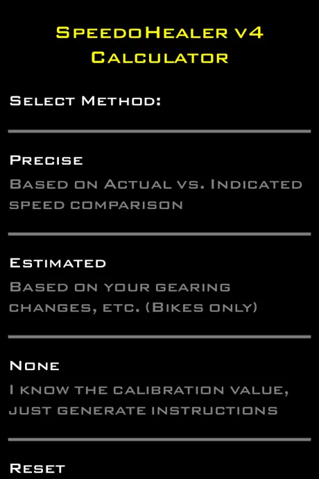 SHv4 Calculator