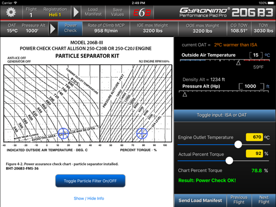 Bell 206B3 iPad app afbeelding 4