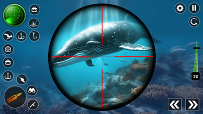 青いクジラサバイバルチャレンジシミュレータゲームのおすすめ画像1