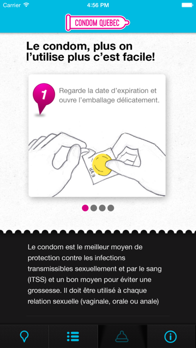 Condom Québec screenshot