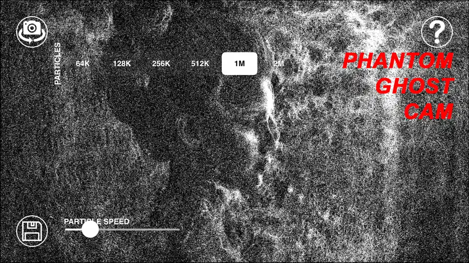 Screenshot von Phantom Cam auf dem iPhone 1