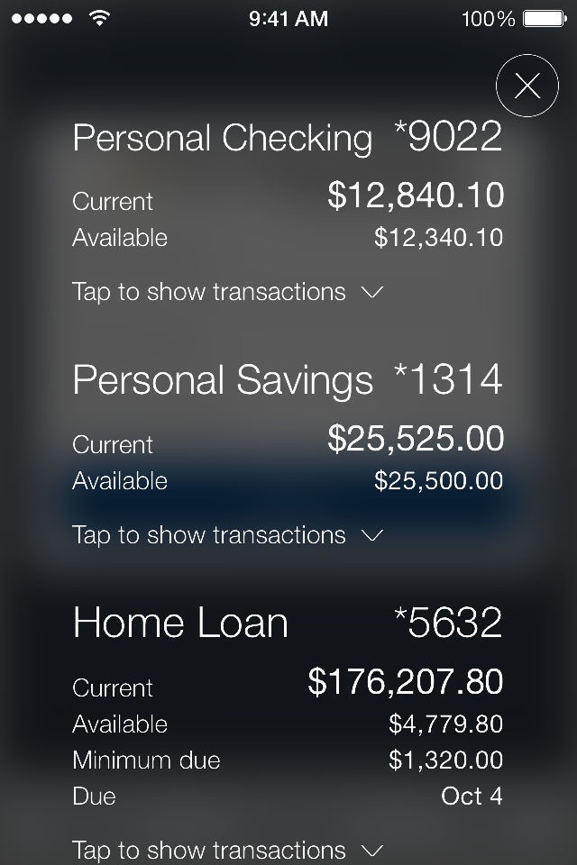 iPhone screenshot