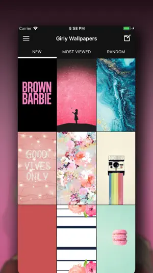Girly Wallpapers Master HD screenshot 1