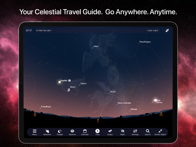 SkySafari 7 Pro Screenshot