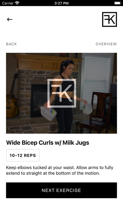 K.I.S.S. Fitness Screenshot