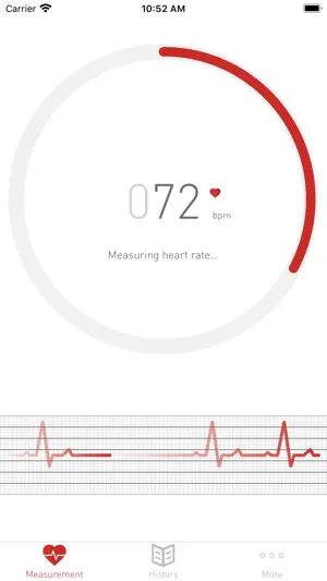 Cardiograph Heart Rate Monitor screenshot 2