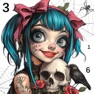 Get Macabre Color Paint By Number for iOS, iPhone, iPad Aso Report