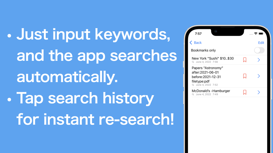 #4. Advanced Search Smart Options (iOS) 由: manabu ueda