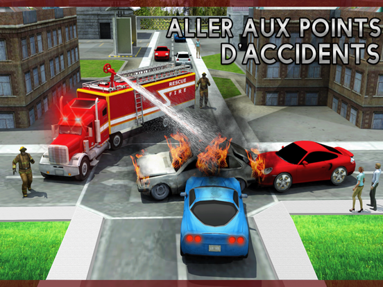 Screenshot #6 pour Feu Camion Simulateur Rescue