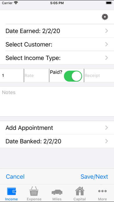 Simple BK app screenshot