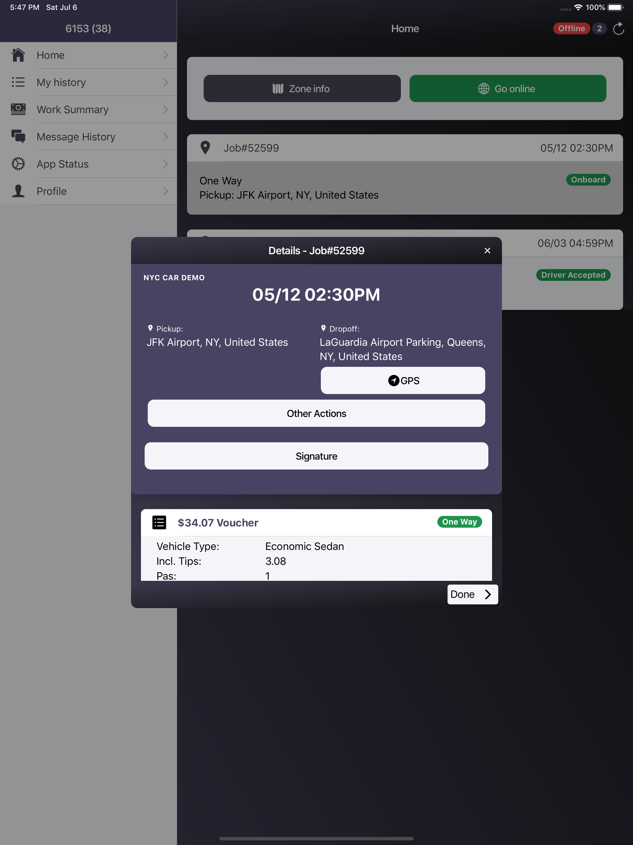 Cabbus Partner screenshot 8