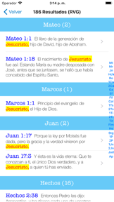 Biblia Reina Valera con Strong screenshot