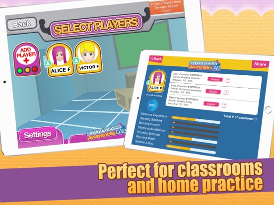 Phonological Awareness Lab iPad screenshot