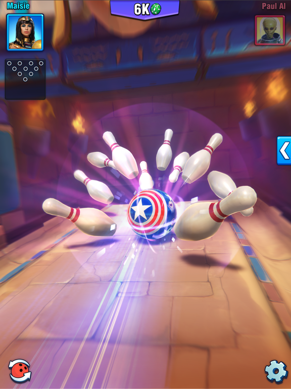 Screenshot #5 pour Bowling Crew Jeu de bowling 3D