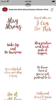 awesome motivational quotes iphone screenshot 3