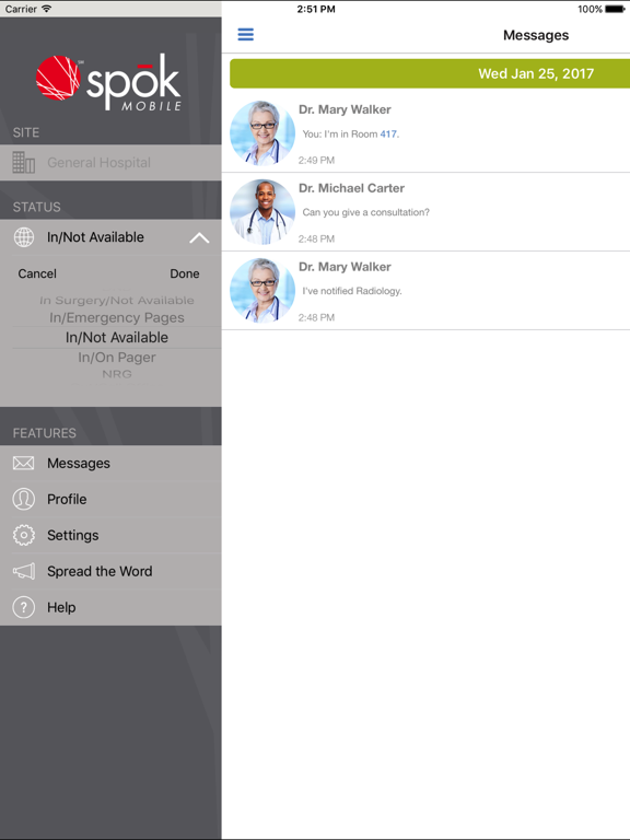 Screenshot #6 pour Spok Mobile