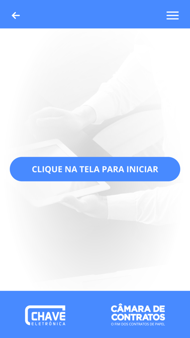 Chave Eletrônica iPhone screenshot