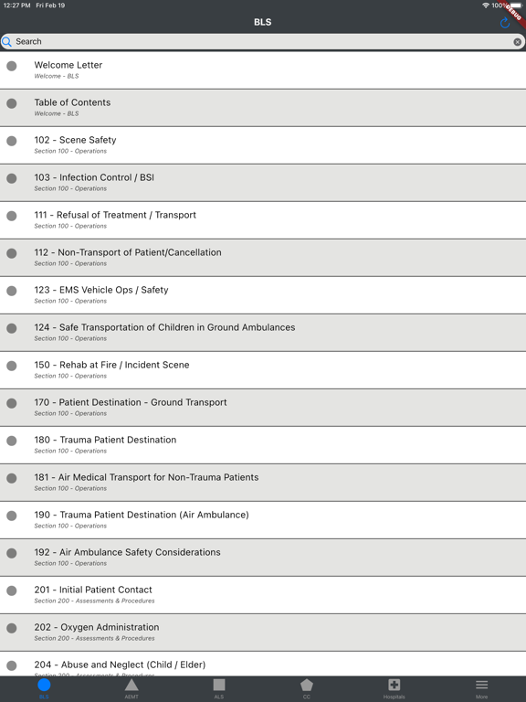 Screenshot #4 pour PA EMS Protocols