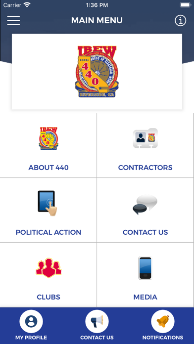 IBEW 440 Screenshot