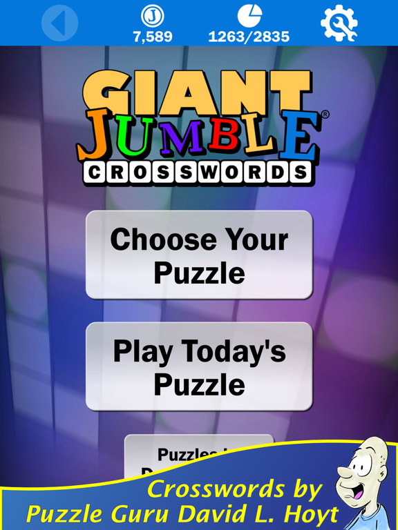 Giant Jumble Crosswords iPad screenshot 5 - Games app