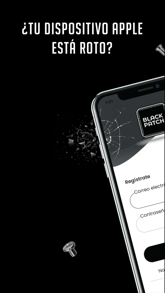 #1. Black Patch (iOS) 由: Jorge Rogelio Vega Torrejon