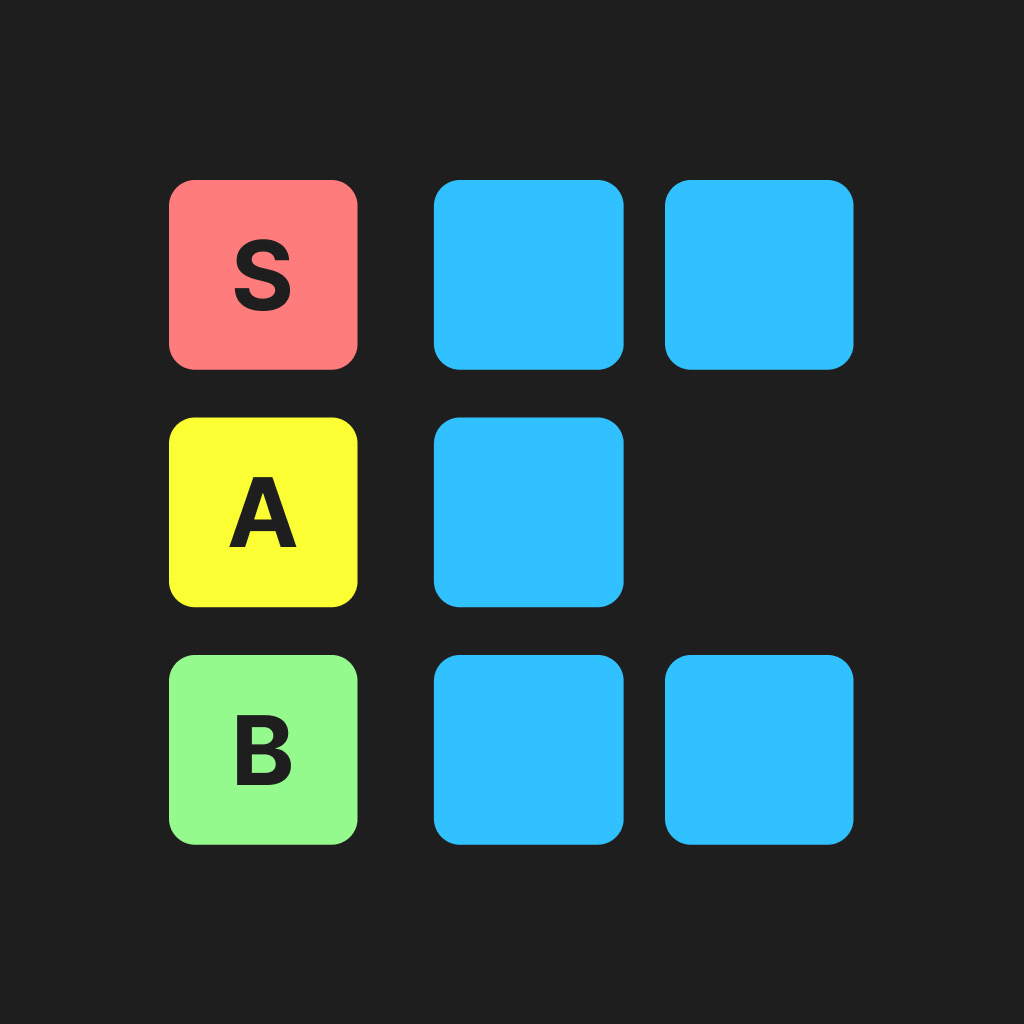 Get Tier List & Ranking Maker for iOS, iPhone, iPad Aso Report