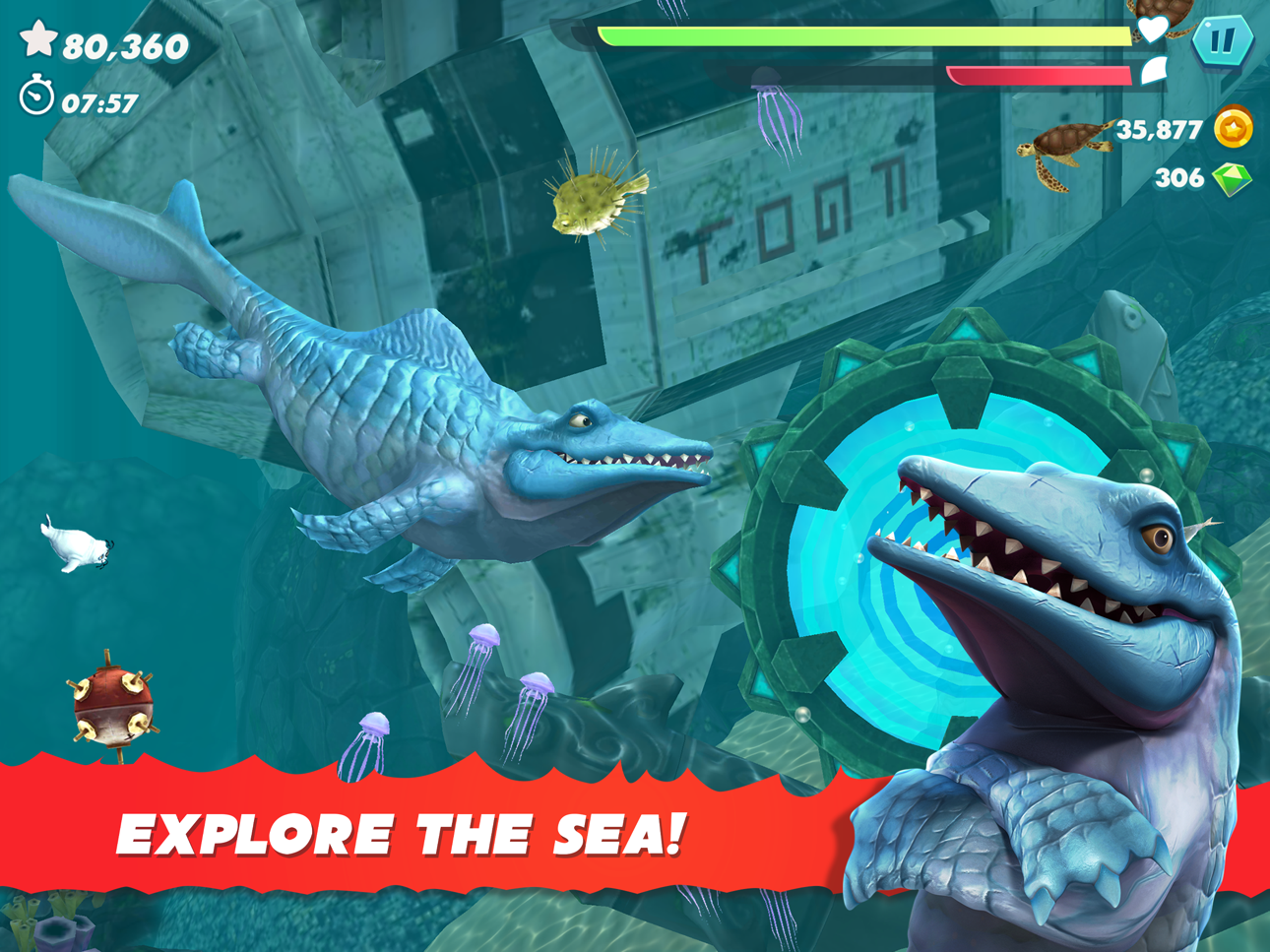 Hungry Shark Evolution screenshot 1