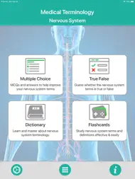 Nervous System Medical Terms ipad bilder 0