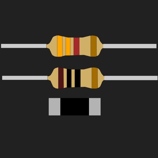 Resistor calc: electronics icon