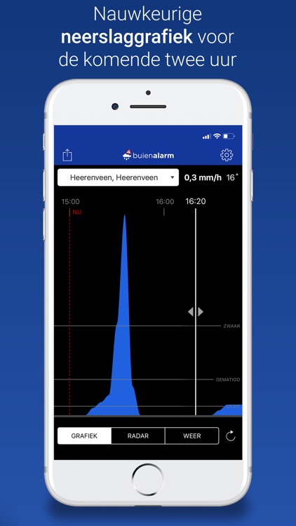 Buienalarm: weather & rain app