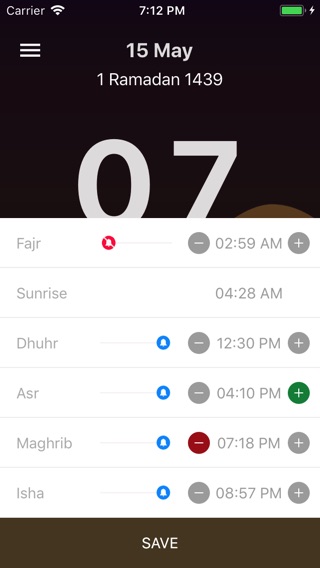 1Muslim: Prayer times, Azanのおすすめ画像5