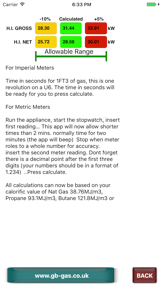 GB Gas Rate Calculator screenshot
