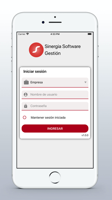 Screenshot #1 pour Sinergia Gestión