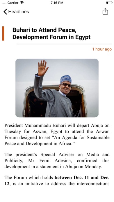 NTA News iPhone screenshot 2 - News app