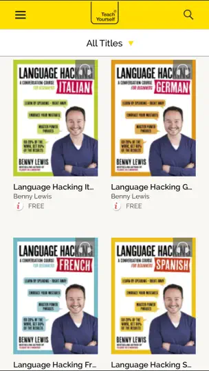 Teach Yourself Library iPhone-skjermbilde 5