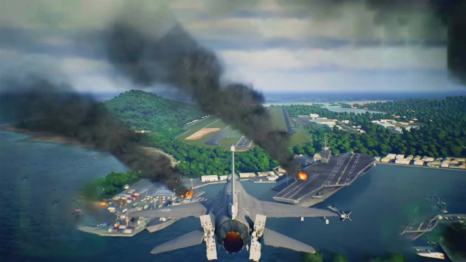 #6. Air Jet Warrior Airplane Games (iOS) 由: Bushra Malik