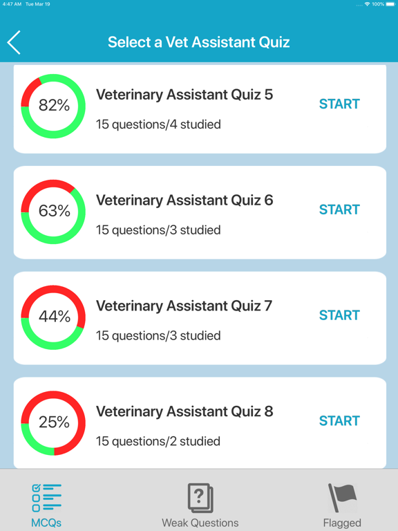 Screenshot #5 pour Veterinary Assistant Quizzes