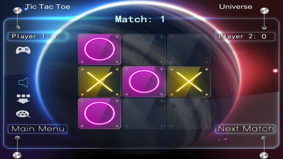 #5. Tic Tac Toe Universe Game (iOS) 来自: 娟 杜