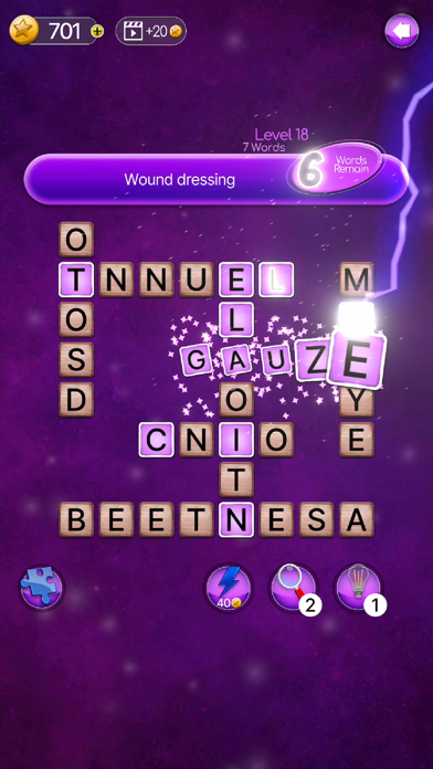 sQworble: Fun Crossword Puzzle Screenshot