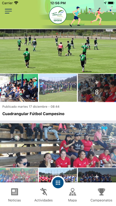 Deporte Municipal Temuco Screenshot