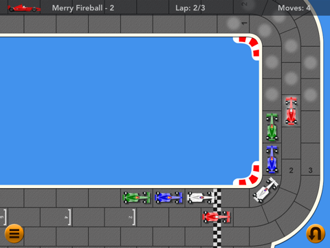 Autoracing Board Game iPad screenshot
