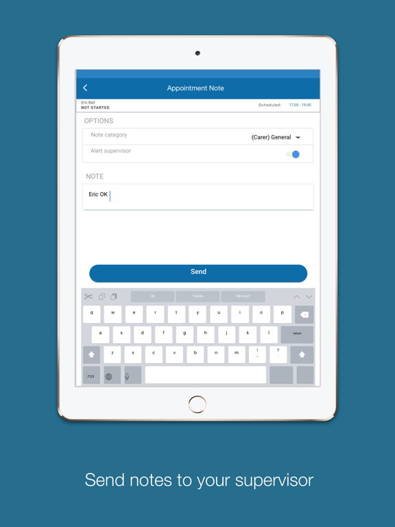 Nourish Empower iPad screenshot 4 - Medical app