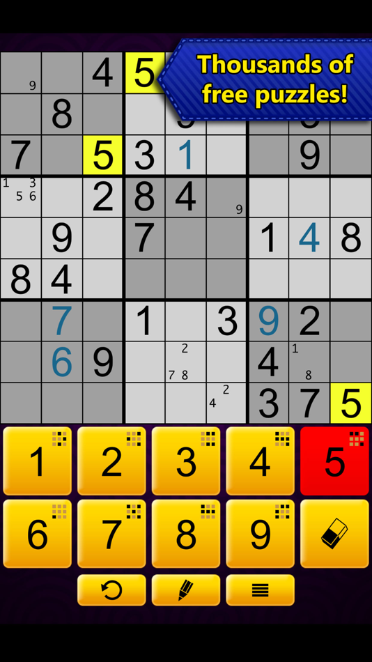 #5. Sudoku Epic (iOS) 由: Kristanix AS