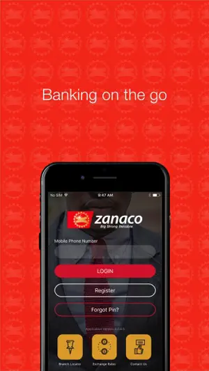 ZANACO Mobile screenshot 1