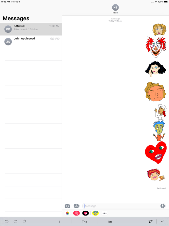 Screenshot #6 pour Bunch of Stickers