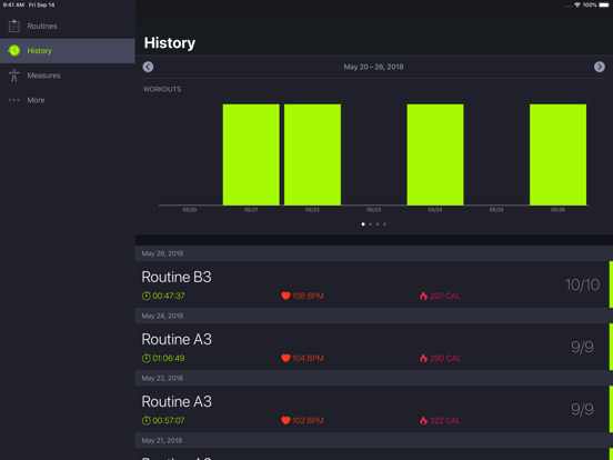 SmartGym: Gym & Home Workouts iPad app afbeelding 4