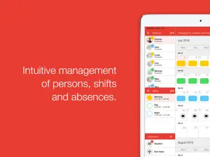 Dienstag - schedule your team screenshot 2