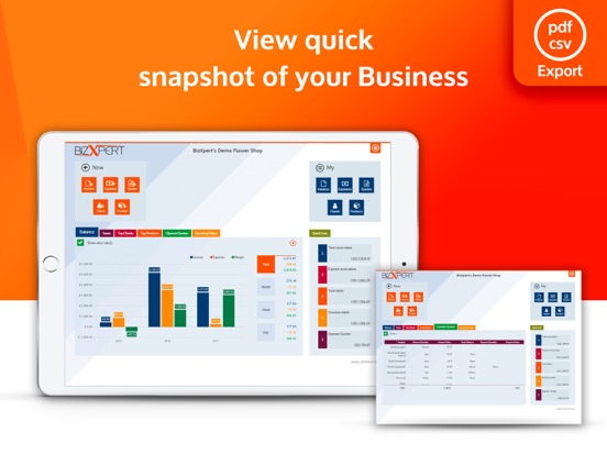 Invoice - BizXpert iPad screenshot 4 - Business app