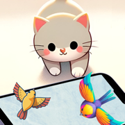 Cat Games - Laser Toy, MeowBot